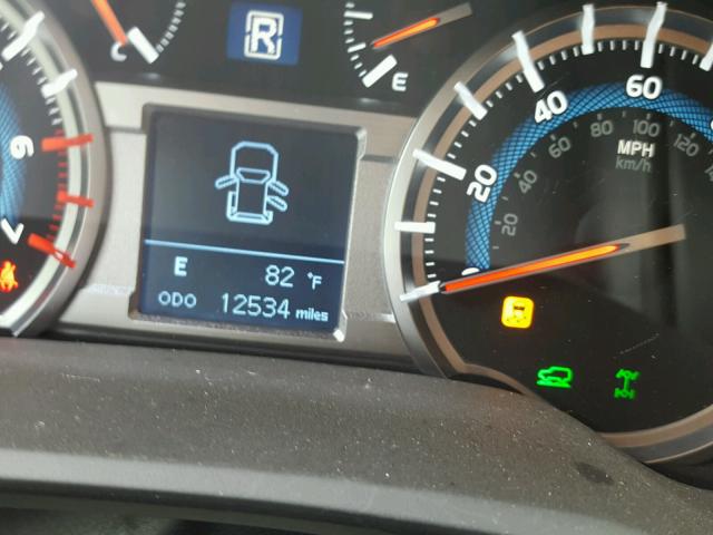 JTEBU5JR9G5292263 - 2016 TOYOTA 4RUNNER SR WHITE photo 8