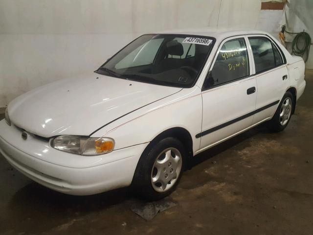 1Y1SK5288YZ409367 - 2000 CHEVROLET GEO PRIZM 白色 照片 10