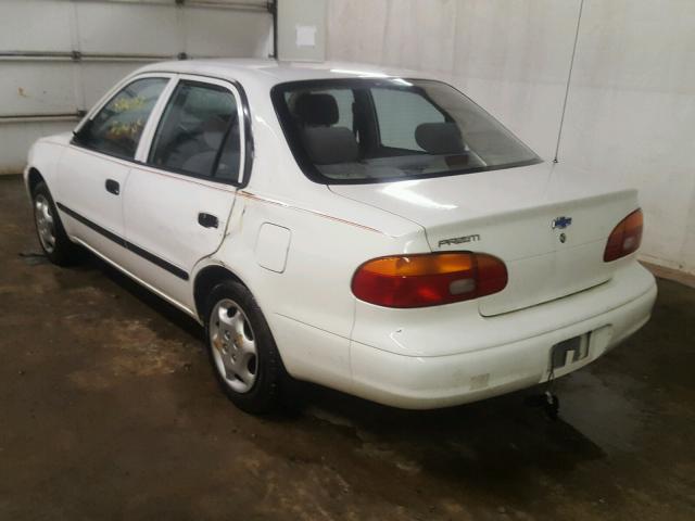 1Y1SK5288YZ409367 - 2000 CHEVROLET GEO PRIZM 白色 照片 3