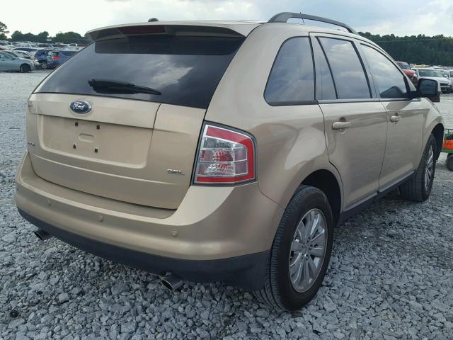 2FMDK39C07BB09461 - 2007 FORD EDGE SEL P GOLD photo 4