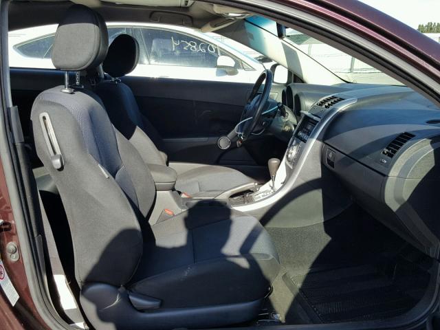 JTKDE167290296769 - 2009 TOYOTA SCION TC 勃艮第红 照片 5