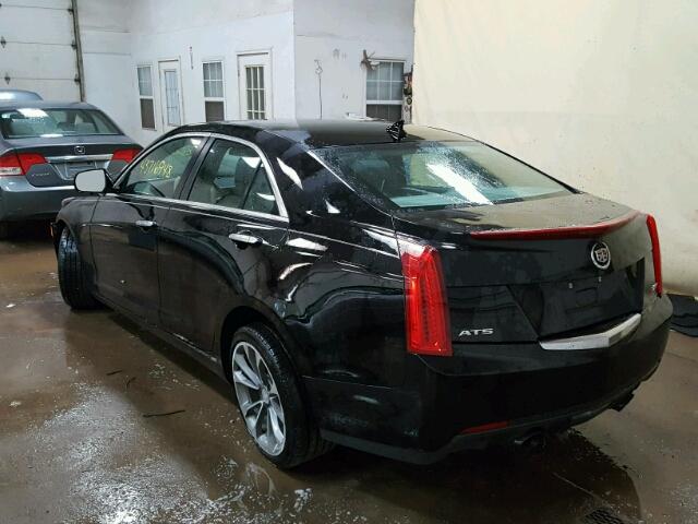 1G6AA5RX9E0170799 - 2014 CADILLAC ATS BLACK photo 3