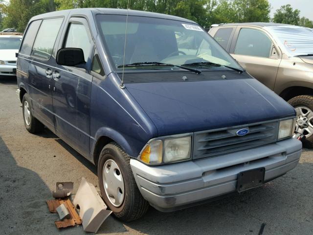 1FTDA14UXSZB98554 - 1995 FORD AEROSTAR BLUE photo 1