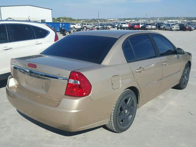 1G1ZT51FX6F158794 - 2006 CHEVROLET MALIBU LT GOLD photo 4