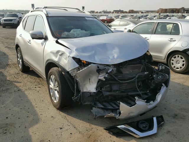 5N1AT2ML7EC805331 - 2014 NISSAN ROGUE S SILVER photo 1