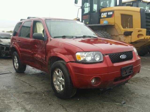 1FMCU94116KA18847 - 2006 FORD ESCAPE LIM RED photo 1