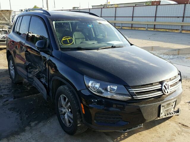 WVGBV7AX7GW574810 - 2016 VOLKSWAGEN TIGUAN S BLACK photo 1