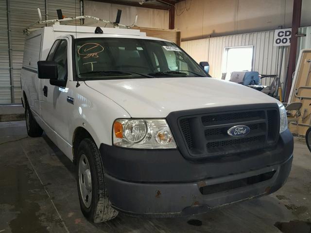 1FTRF12268KC87922 - 2008 FORD F150 WHITE photo 1