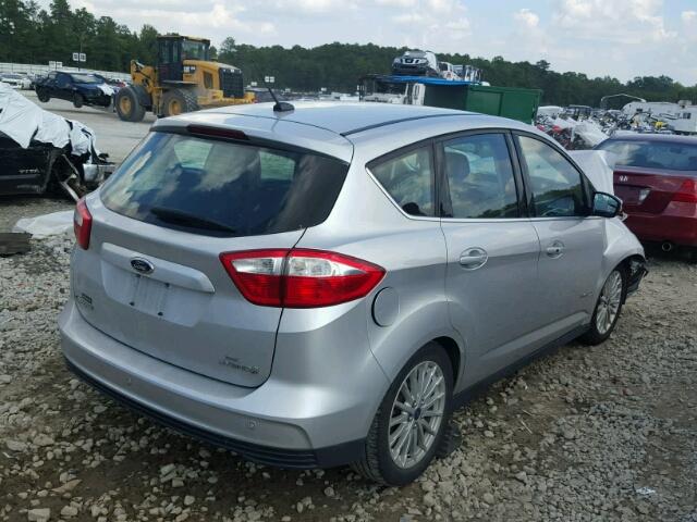 1FADP5BU8DL530009 - 2013 FORD C-MAX SEL SILVER photo 4