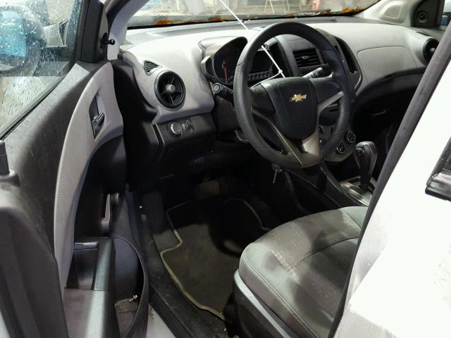 1G1JA5SH9C4226237 - 2012 CHEVROLET SONIC LS 银色 照片 9