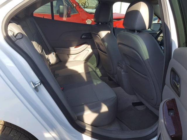 1G11G5SX0DF203957 - 2013 CHEVROLET MALIBU 3LT თეთრი ფოტო 6