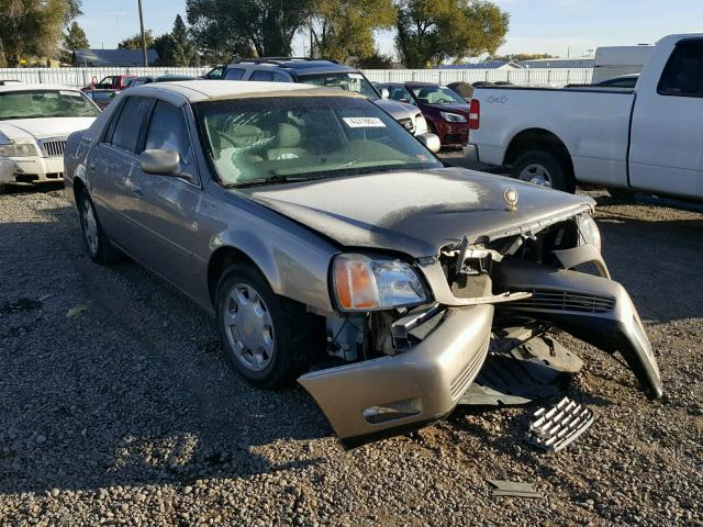 1G6KD54Y7YU200925 - 2000 CADILLAC DEVILLE GRAY photo 1