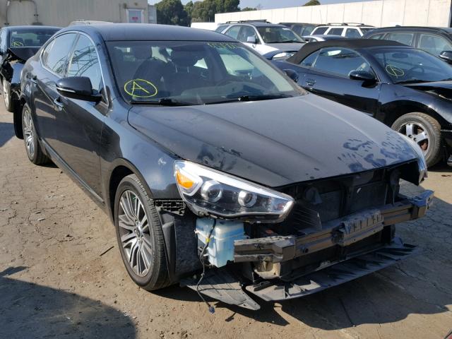 KNALN4D78E5152435 - 2014 KIA CADENZA PR BLACK photo 1