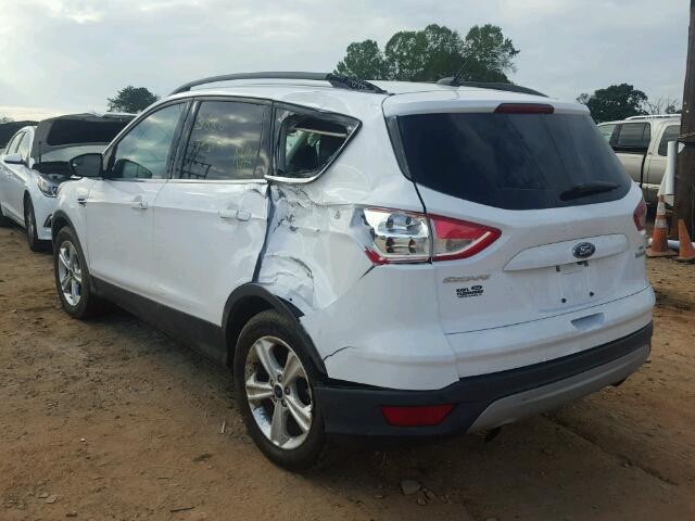 1FMCU0GX7GUB44079 - 2016 FORD ESCAPE SE WHITE photo 3