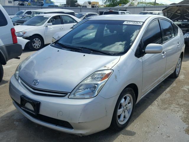 JTDKB20U557033592 - 2005 TOYOTA PRIUS GRAY photo 2