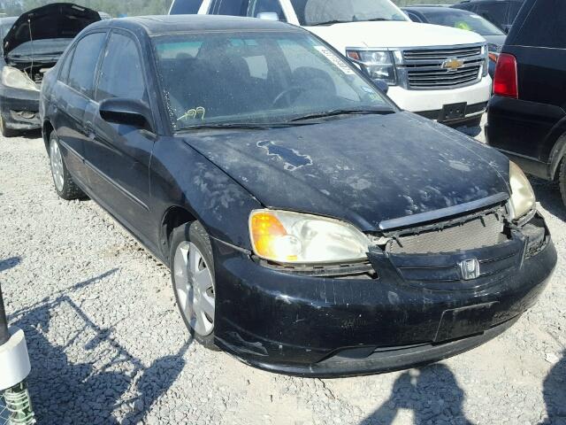 2HGES267X2H513093 - 2002 HONDA CIVIC EX შავი ფოტო 1