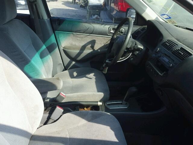 2HGES267X2H513093 - 2002 HONDA CIVIC EX შავი ფოტო 5