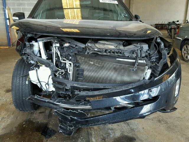5XYKW4A74EG446583 - 2014 KIA SORENTO BLACK photo 9