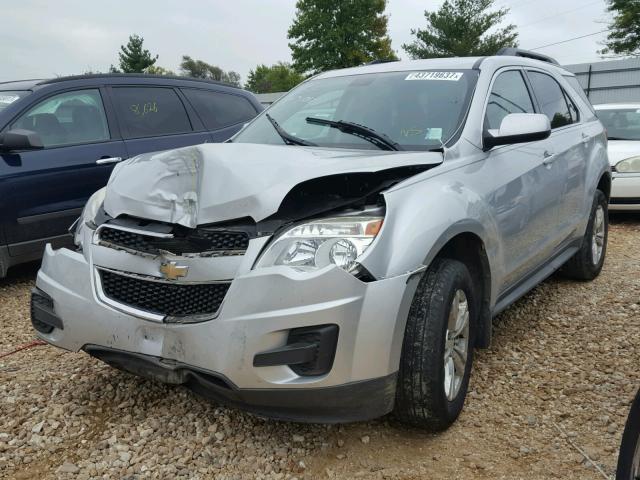 2GNALDECXB1303016 - 2011 CHEVROLET EQUINOX LT SILVER photo 2