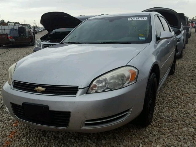 2G1WF5EK8B1129507 - 2011 CHEVROLET IMPALA LS SILVER photo 2