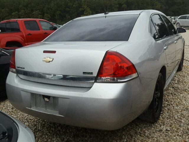 2G1WF5EK8B1129507 - 2011 CHEVROLET IMPALA LS SILVER photo 4