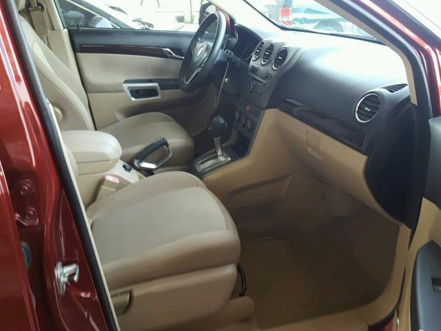 3GSCL33P28S674884 - 2008 SATURN VUE XE RED photo 5
