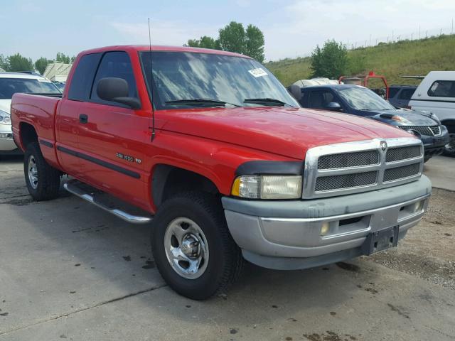 3B7HF13Y8WG169521 - 1998 DODGE RAM 1500 RED photo 1