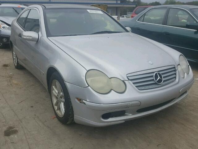 WDBRN40J03A416555 - 2003 MERCEDES-BENZ C 230K SPO SILVER photo 1