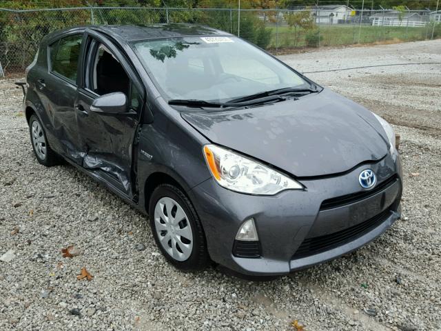 JTDKDTB32E1071191 - 2014 TOYOTA PRIUS C GRAY photo 1