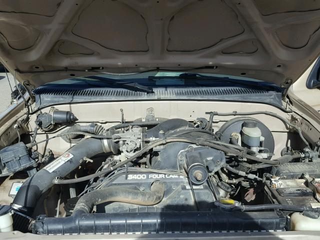 5TEHN72N62Z055707 - 2002 TOYOTA TACOMA DOU TAN photo 7