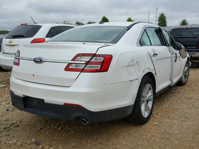 1FAHP2E87EG174158 - 2014 FORD TAURUS SEL WHITE photo 4