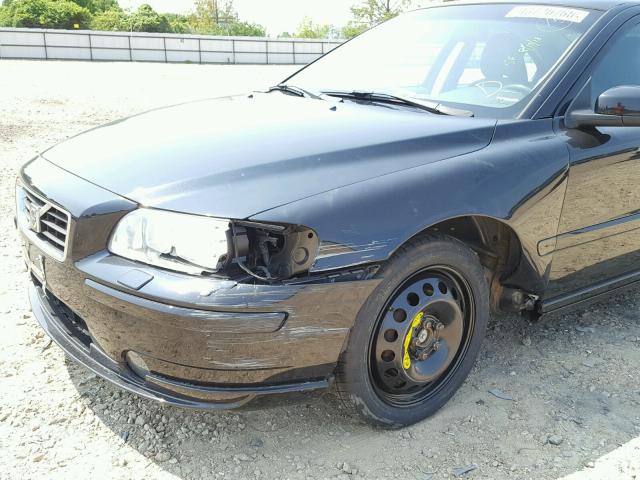 YV1RS592692738951 - 2009 VOLVO S60 2.5T BLACK photo 9