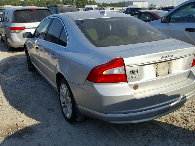 YV1AS982781048183 - 2008 VOLVO S80 3.2 SILVER photo 3