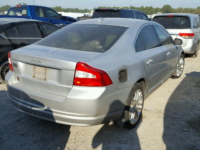 YV1AS982781048183 - 2008 VOLVO S80 3.2 SILVER photo 4