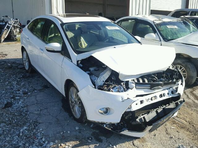 1FAHP3H29CL200101 - 2012 FORD FOCUS SEL WHITE photo 1