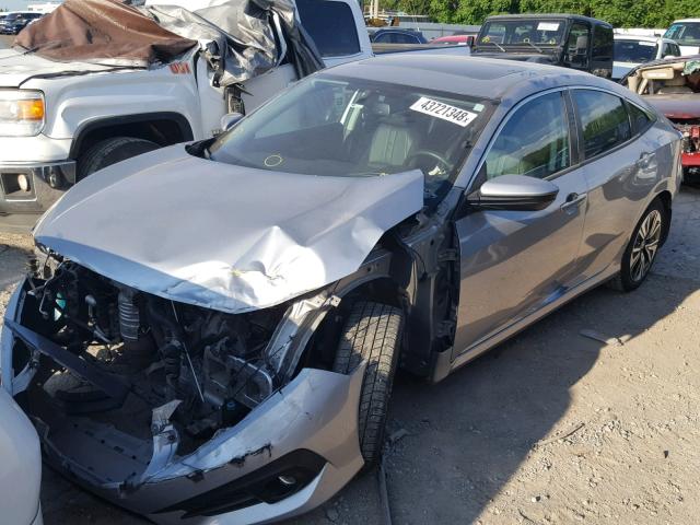 19XFC1F72GE042974 - 2016 HONDA CIVIC EXL 银色 照片 1