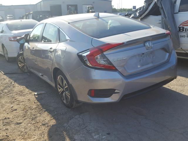 19XFC1F72GE042974 - 2016 HONDA CIVIC EXL 银色 照片 3