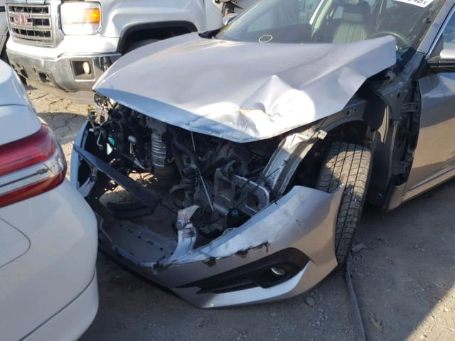 19XFC1F72GE042974 - 2016 HONDA CIVIC EXL 银色 照片 9