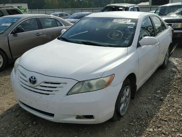 4T1BE46K07U523642 - 2007 TOYOTA CAMRY NEW WHITE photo 2