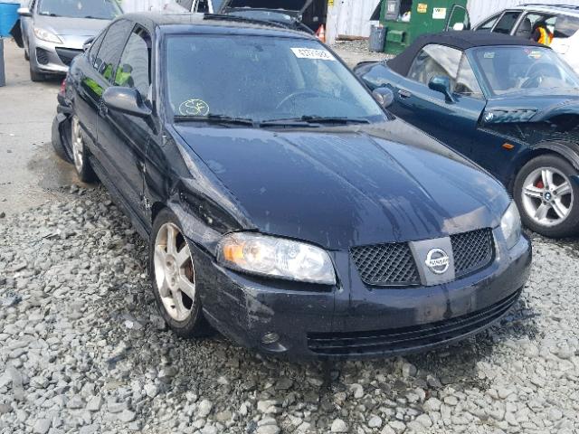 3N1AB51A05L534230 - 2005 NISSAN SENTRA SE- BLACK photo 1