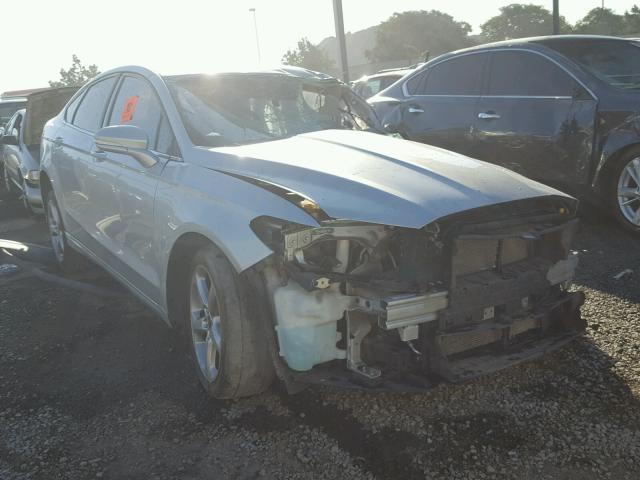 3FA6P0H72FR305814 - 2015 FORD FUSION SE SILVER photo 1