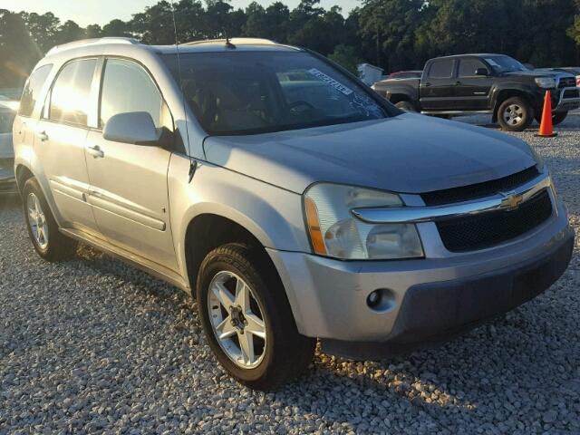 2CNDL63F666131778 - 2006 CHEVROLET EQUINOX LT SILVER photo 1