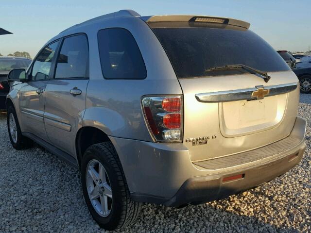 2CNDL63F666131778 - 2006 CHEVROLET EQUINOX LT SILVER photo 3