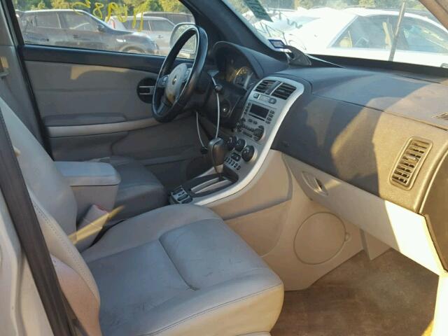 2CNDL63F666131778 - 2006 CHEVROLET EQUINOX LT SILVER photo 5