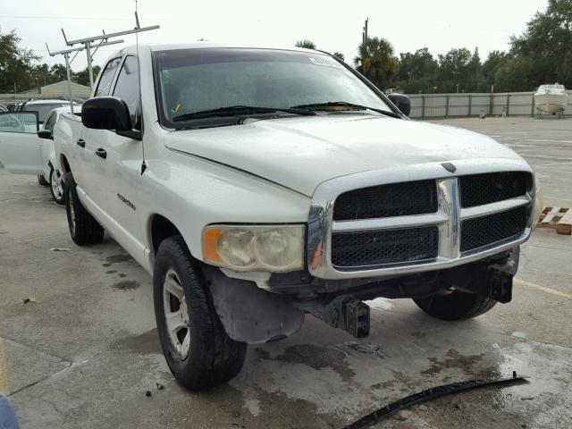 3D7HA18N52G183194 - 2002 DODGE RAM 1500 WHITE photo 1