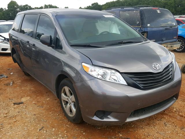 5TDZZ3DC3HS826420 - 2017 TOYOTA SIENNA BAS GRAY photo 1