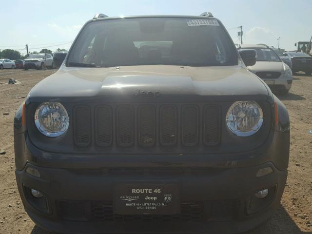 ZACCJBBB0JPG88310 - 2018 JEEP RENEGADE L BLACK photo 9