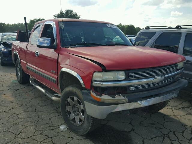 2GCEK19T6Y1155722 - 2000 CHEVROLET SILVERADO RED photo 1