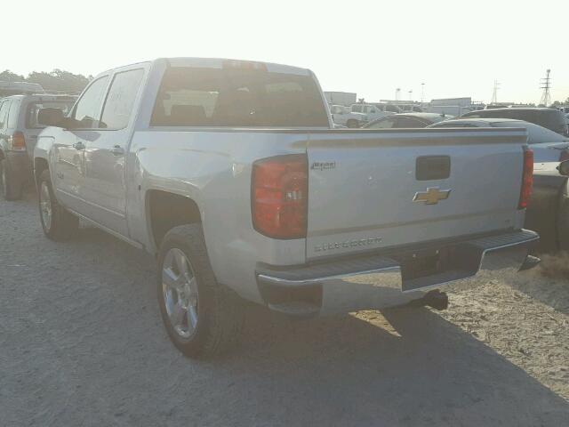 3GCPCREC6HG275666 - 2017 CHEVROLET SILVERADO SILVER photo 3