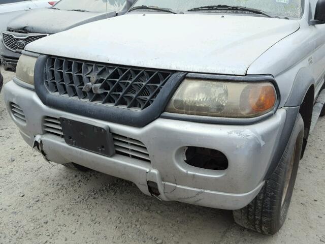 JA4LS21H53J009177 - 2003 MITSUBISHI MONTERO SP SILVER photo 9